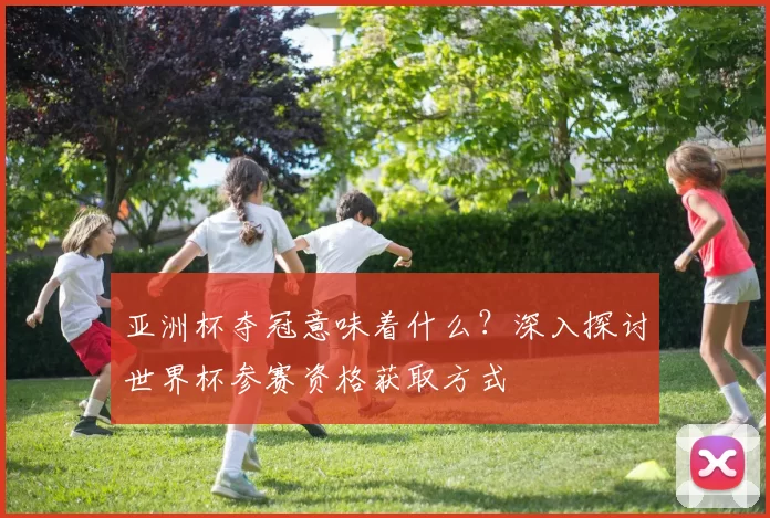亚洲杯夺冠意味着什么?深入探讨世界杯参赛资格获取方式